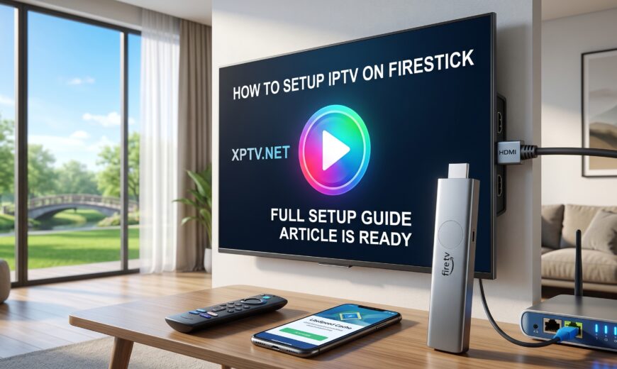 how to setup IPTV on Firestick