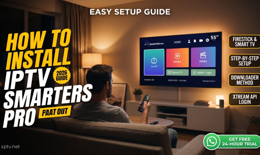how to install iptv smarters pro