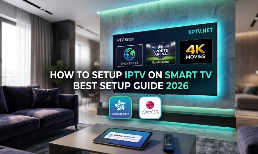 how to setup IPTV on Smart TV Samsung and LG guide