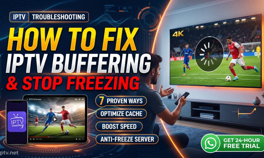 how to fix iptv buffering