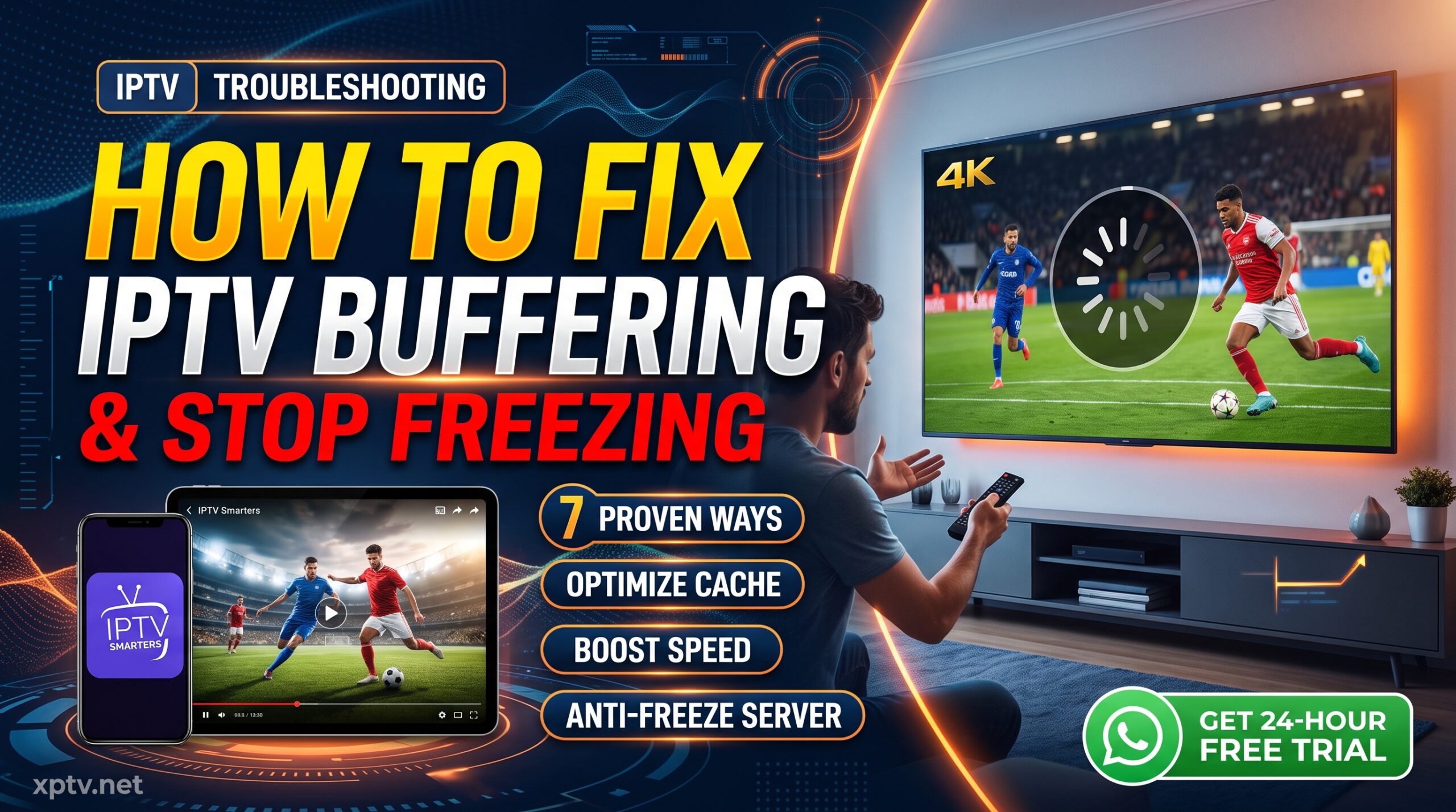 how to fix iptv buffering