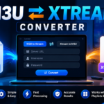 M3U to Xtream Converter and Xtream to M3U online tool